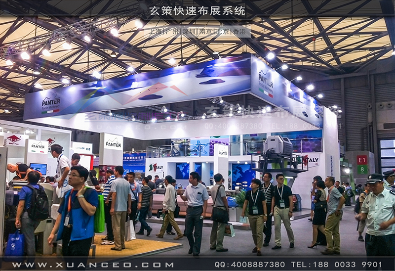 奔特-纺织展展台搭建01