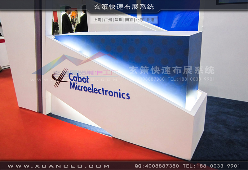 SEMICONChina半导体展展台搭建-玄策展览工厂02