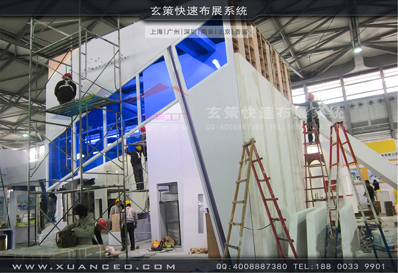 SEMICONChina半导体展展台搭建-玄策展览工厂05