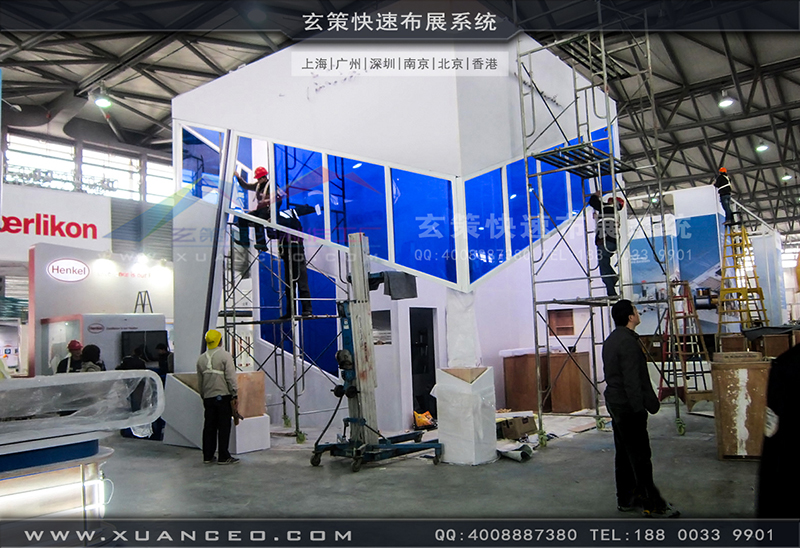 SEMICONChina半导体展展台搭建-玄策展览工厂06