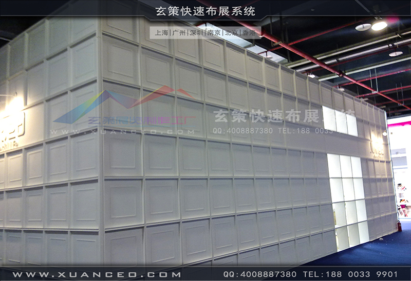 巨日皮革-皮革展展台搭建-玄策展览03