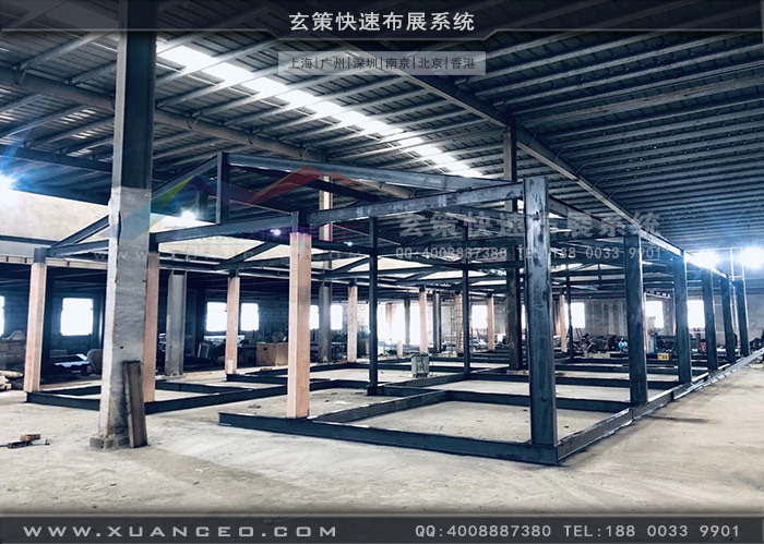 波司登快闪店预搭建