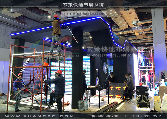 广告展-互霖科技展台搭建