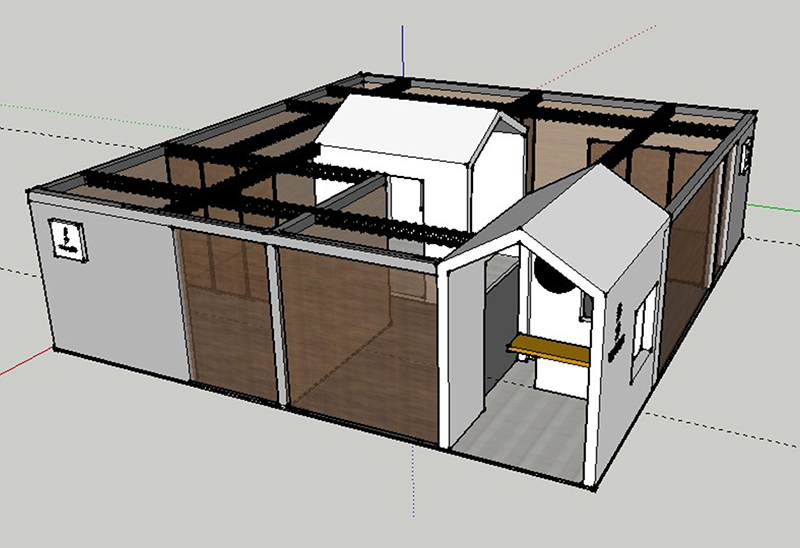 家具展-多少家具展台搭建(100㎡)